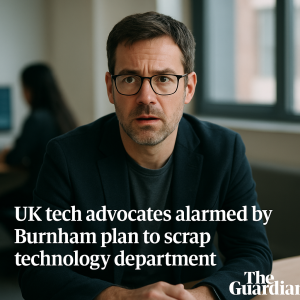 Concerns Over the Proposed Scrapping of the UK Technology Department