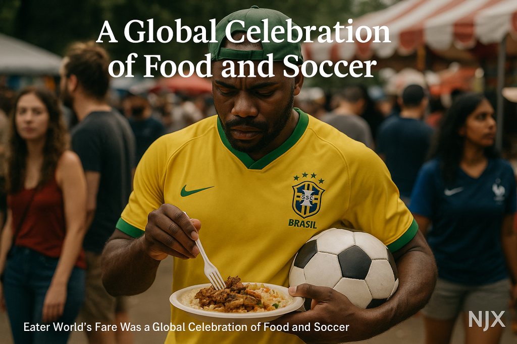 A Global Celebration of Food and Soccer