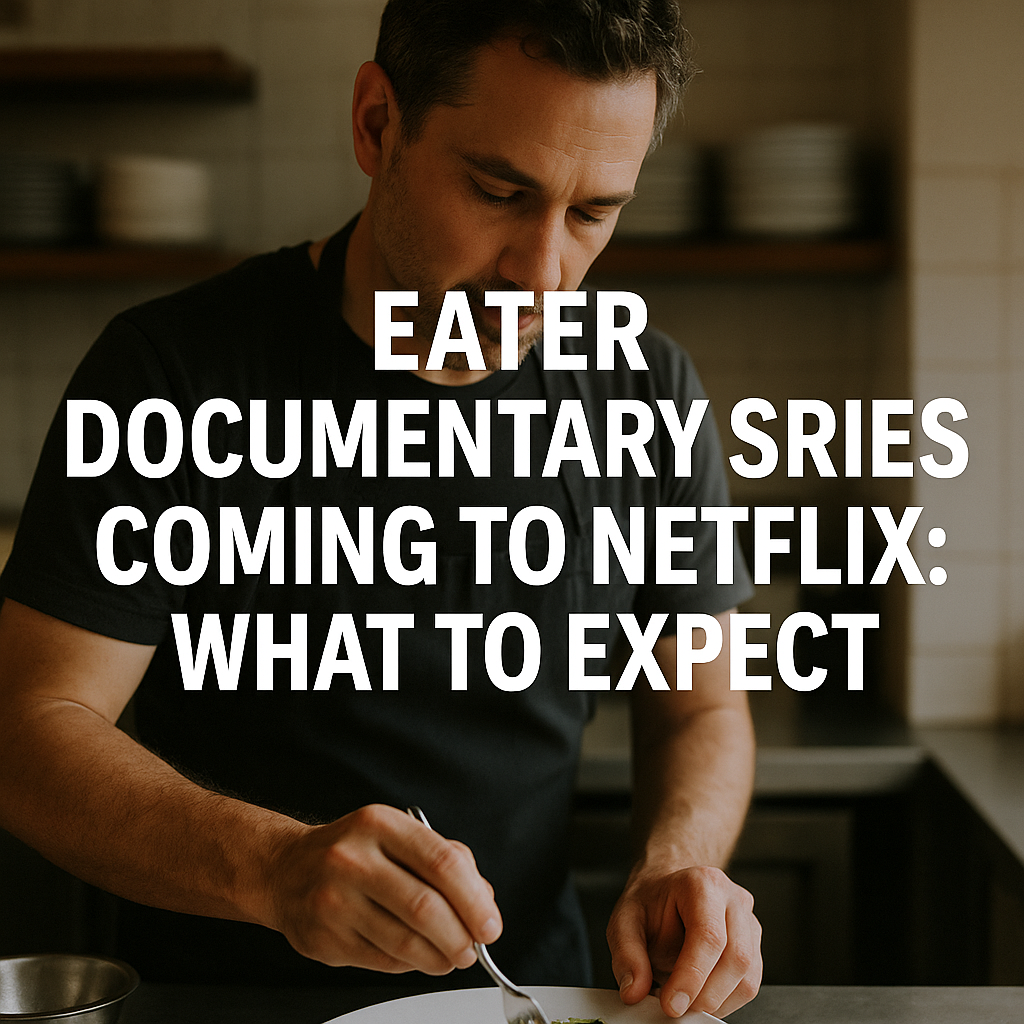 Eater Documentary Series Coming to Netflix: What to Expect